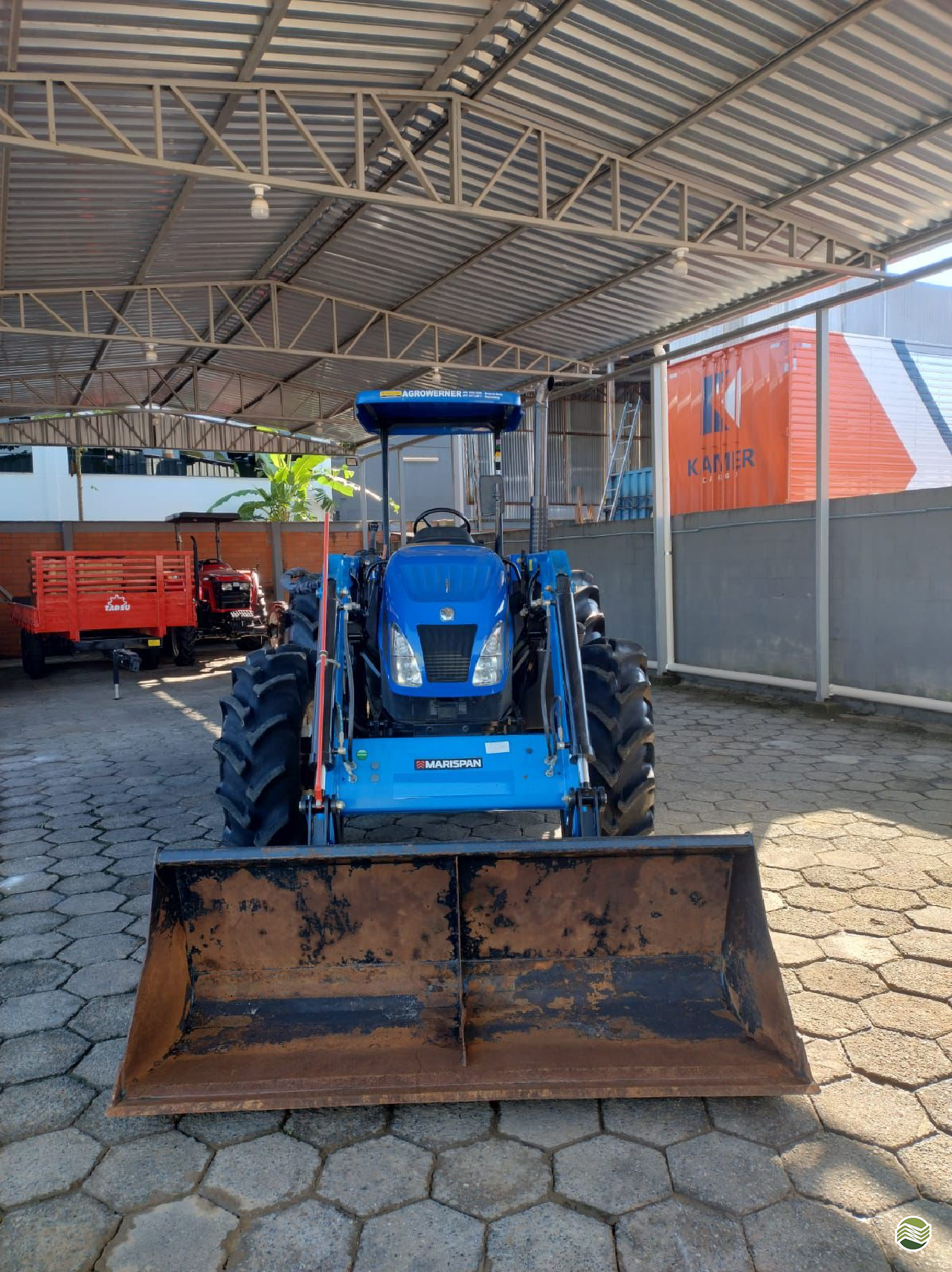 TRATOR NEW HOLLAND NEW TL5.80 Tração 4x4 Sul Norte - Mahindra PAPANDUVA SANTA CATARINA SC